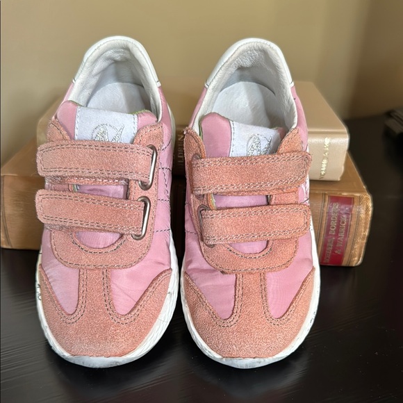NATURINO Pink Kids Sneakers with Velcro Straps ~ Sz 25 (8T) - Picture 12 of 12